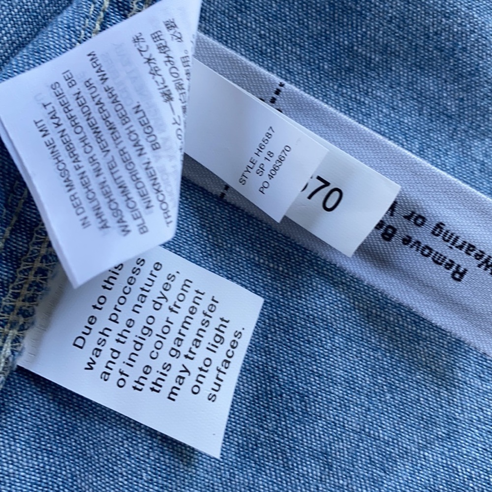 Madewell Light Blue Button Down Shirt - Picture 14 of 15